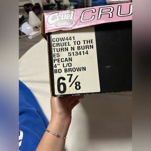 Cruel girl vintage cowboy hat